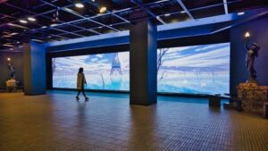 さっぽろ地下街50周年 大型LEDビジョン